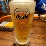Nagoya Meibutsu Miso Tonchanya Kounomiya Horumon - 生ビール