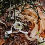 吉兆 - ビビン麺のまぜる前。冷麺です。