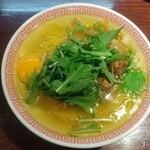 中華そば えもと - 真鯛中華そばに生玉子