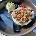 SkyLounge Amsterdam - 料理写真:ダッチアップルパイ