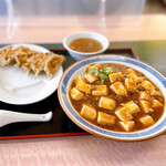 れんげ - 餃子はオプション（笑）中華スープも美味しいです。