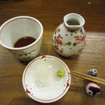 巽蕎麦 志ま平 - つゆ・薬味