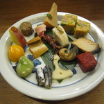 巽蕎麦 志ま平 - 「盛り合わせ」：今回は15品！