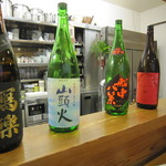 巽蕎麦 志ま平 - 新しい酒のラインナップ