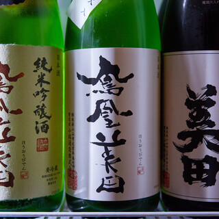 We offer carefully selected sake that goes well with and complements Japanese Japanese-style meal and soba noodles.