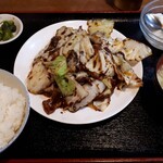 Tomiki - 回鍋肉定食　690円