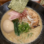 Menya Shichiriya - 味玉濃厚鶏そば890円