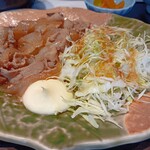 Sennennoutage - 生姜焼き定食 800円(税込)