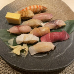 寿司と日本料理 銀座 一 - 握り