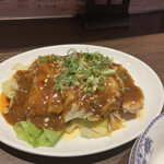 芙蓉麻婆麺 - 辣油と花椒が香るよだれ鶏