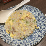 芙蓉麻婆麺 - 半チャーハン