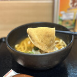 手打うどん けんどん屋 - きつねうどん