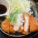 松のや - 食べ易いロース肉厚み