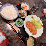 Kappou Hisago - 米沢豚のとんかつ定食