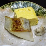 Tsutsujitei - 朝食：目鯛の西京漬、出汁巻、わさび漬