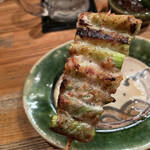 きんぼし - アスパラ巻き（コース内）評価＝○