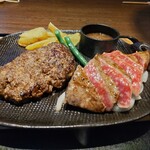 ハンバーグ＆ステーキ 黒毛和牛 腰塚 - 腰塚のハンバーグ＆腰塚ステーキ