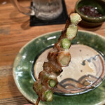 きんぼし - アスパラ巻き（コース内）評価＝○