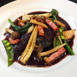 サンフォコン - 穴子の赤ワイン煮