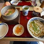 うどん茶屋 北斗 - 釜めしうどんセット￥1230
by masakun 