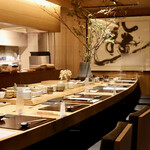 玄水 - 落ち着くカウンター席