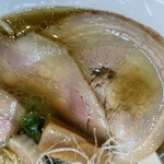 中華そば 深緑 - もろみポークバラ
