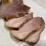 中華そば 深緑 - 柔らかく調味されたシキンボ