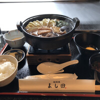 松阪牛 よし田 - すき焼き御膳¥1380円