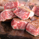 diced beef fillet Steak