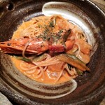 和クォーレ - 海老のトマトクリームパスタ