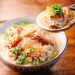 Ochazuke（boiled rice with tea）(mentaiko, salmon, plum)