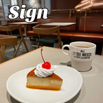Sign - 『プリン¥600』
            『HOT COFFEE¥550』