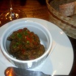 ホタルイカと菜の花のリエット