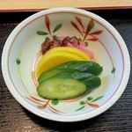 うなぎ金箱 - お新香