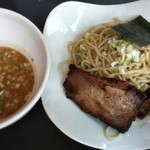 サンチャ フカミ - つけめん太麺（800円）