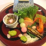 日本料理 竹生島 - 先付け