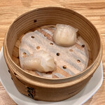 八幡麻婆 雅 - エビ蒸しぎょうざ(1ケ 180円)