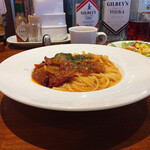 パスタ専門店AKATOMBO - キレイな盛りつけです