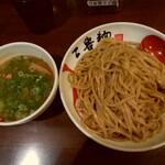 三豊麺 - 濃厚魚介つけ麺(大盛)