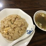 寳華園 - 221010月　東京　寳華園　チャーハン600円