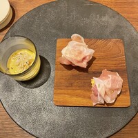 cenci - ペルシュウ 桃 リコッタチーズ フェンネルシード