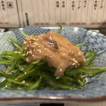 鳩五五酒場 - 塩辛ピーマン