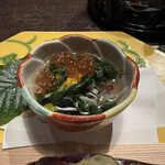 東府や Resort&Spa-Izu  - 春菊と菊花茸の合い混ぜ