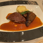 アール・ベル・アンジェ秋田 - 赤身でやわらかく煮込んだビーフ、美味しかった