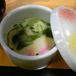 iyashinosatorakushinkan - 夕食　茶わん蒸し