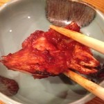 てん熊 - 骨つきは手で食べました♪