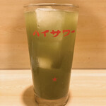 Tompei - 緑茶ハイ380円