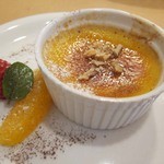 イルゴローソ - カボチャのクレームプリュレ