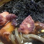 四季の味処 ふみ佶 - 蛸の桜煮と磯のりのそば