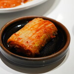 盛楼閣 - 並定食のキムチ